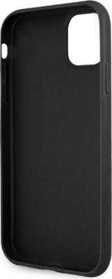 Чехол для телефона PU 4G Big metal logo Hard для iPhone 11 серый – фото 1