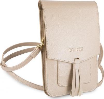 Сумка для смартфонов Wallet Bag Saffiano look, бежевый – фото 2