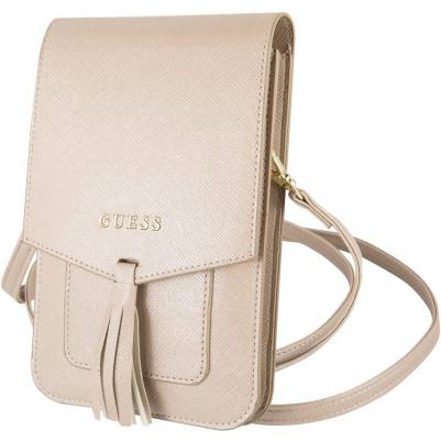 Сумка для смартфонов Wallet Bag Saffiano look, бежевый – фото 3