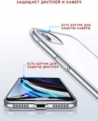 Чехол Айфон 11 Pro Max Light series Прозрачный – фото 14