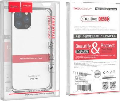 Чехол Light для Apple iPhone 16 Pro, TPU (прозрачный) – фото 1