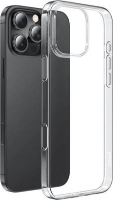 Чехол Light для Apple iPhone 16 Pro, TPU (прозрачный)