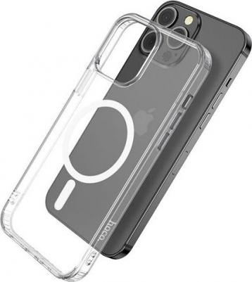 Чехол Magnetic для Apple iPhone 14 Plus, TPU (прозрачный) – фото 5