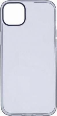 Чехол силиконовый для iPhone 15 Plus, Light series TPU, черный – фото 3