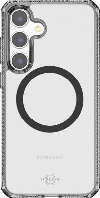 Чехол Hybrid Clear для Galaxy S25 дымчатый