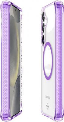 Чехол Hybrid Clear для Galaxy S25+ прозрачный/сиреневый – фото 2