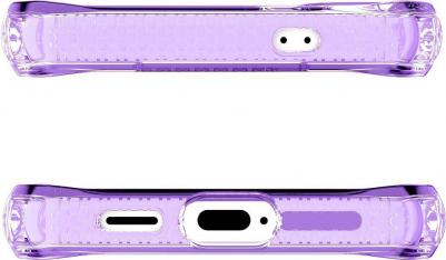 Чехол Hybrid Clear для Galaxy S25 прозрачный/сиреневый – фото 4