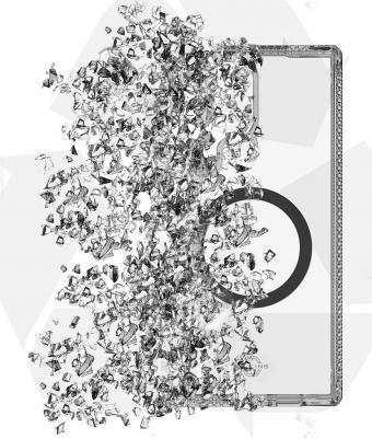 Чехол Hybrid Clear для Galaxy S25 Ultra дымчатый – фото 4