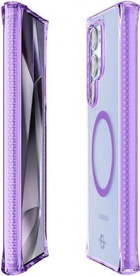 Чехол Hybrid Clear для Galaxy S25 Ultra прозрачный/сиреневый – фото 1