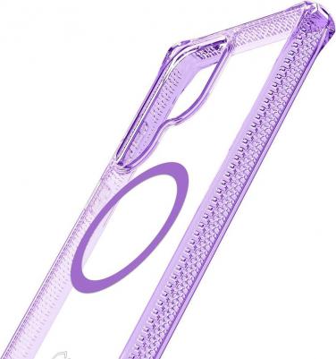 Чехол Hybrid Clear для Galaxy S25 Ultra прозрачный/сиреневый – фото 3