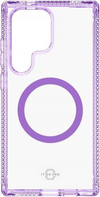 Чехол Hybrid Clear для Galaxy S25 Ultra прозрачный/сиреневый – фото 5
