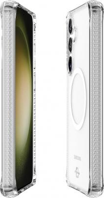 Чехол Hybrid Clear MagSafe для Galaxy S24+ прозрачный – фото 5