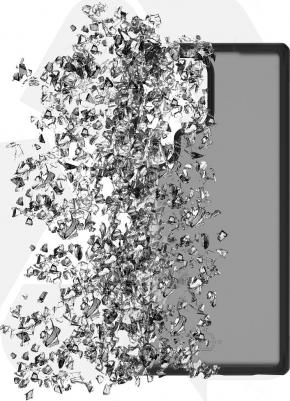 Чехол Hybrid Frost для Galaxy S24 Ultra черный – фото 3