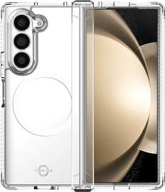 Чехол силиконовый HYBRID HINGE with MagSafe для Samsung Galaxy Z Fold 6, прозрачный