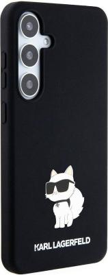 Чехол для Galaxy S24+ с эффектом Soft touch NFT Choupette Hard Black – фото 4