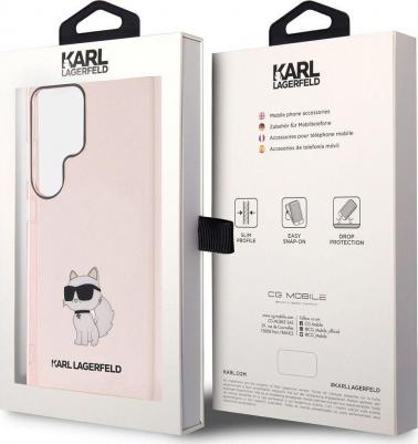 Чехол для Galaxy S24 Ultra NFT Choupette Hard Translucent Pink – фото 4