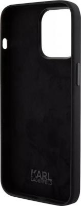 Чехол для iPhone 15 Pro Max Karl & Choupette heads Hard Black – фото 2