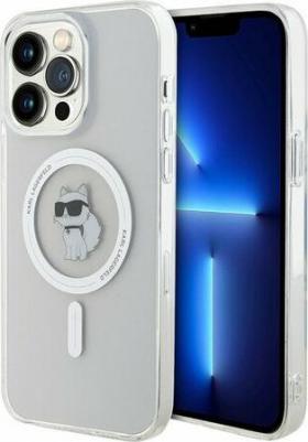 Чехол для iPhone 15 Pro Max с MagSafe и принтом NFT Choupette, прозрачный – фото 1