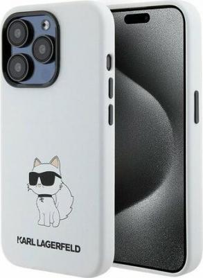 Чехол для iPhone 15 Pro Max с принтом NFT Choupette, белый – фото 1
