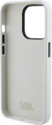 Чехол для iPhone 15 Pro Max силиконовый с эффектом Soft touch, белый – фото 1