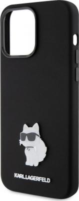 Чехол для iPhone 15 Pro Max со значком NFT Choupette, черный