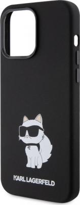 Чехол для iPhone 15 Pro силиконовый с эффектом Soft touch, черный 3666339195120