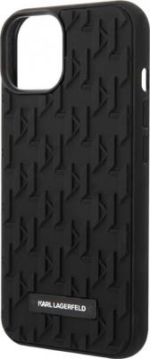Чехол для смартфона 3D Monogram для iPhone 14 Plus, чёрный