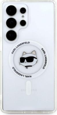 Чехол NFT Choupette MagSafe для Galaxy S25 Ultra прозрачный – фото 4