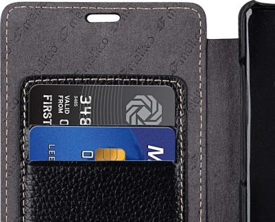 Чехол для сотового телефона Кожаный чехол книжка для Samsung Galaxy Note 9 - Face Cover Book Type, черный – фото 4