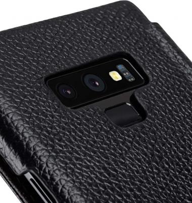 Чехол для сотового телефона Кожаный чехол книжка для Samsung Galaxy Note 9 - Face Cover Book Type, черный – фото 6