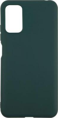 Защитный чехол для Xiaomi Redmi Note 10t//Сяоми Редми Нот 10т/Накладка силиконовая, зеленый