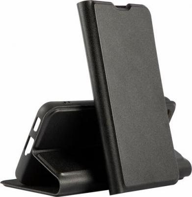 Защитный чехол-книжка с застежкой на магнитах на Samsung Galaxy S22 черный