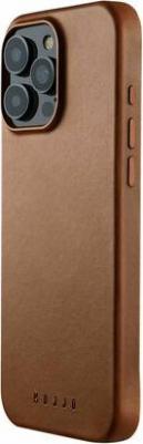 Чехол накладка кожаная Full Leather Case MagSafe для iPhone 16 Pro Max Braun