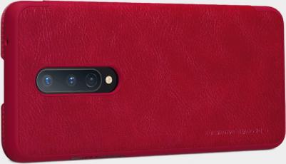 Чехол Qin Leather Case для OnePlus 8 Black (черный) – фото 11