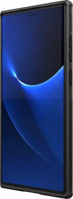 Накладка Frosted Shield Pro пластиковая для Samsung Galaxy S22 Ultra SM-S908 Black – фото 5
