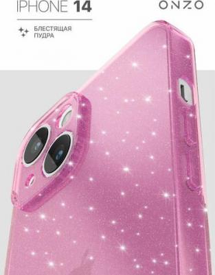 Чехол "CHIC" для Apple iPhone 14, розовый прозрачный – фото 1