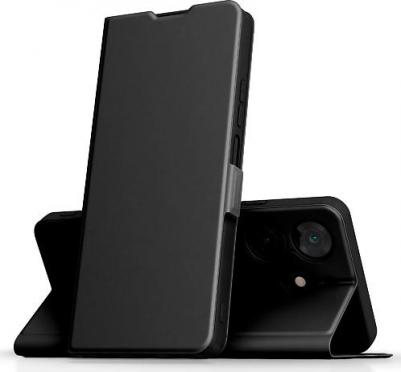 Чехол-книжка "CLIPS" для Tecno Spark 10 Pro, черный – фото 1
