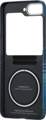 Чехол Fusion Moonrise MagEZ Case 5 для Galaxy Z Flip6 синий – фото 2