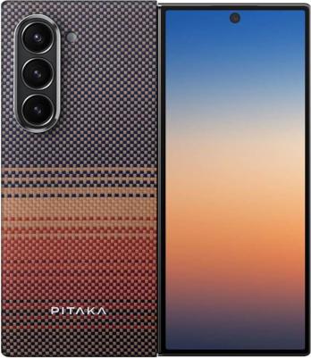 Чехол Fusion Sunset MagEZ Case 5 для для Galaxy Z Fold6 коричневый – фото 2