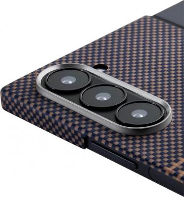 Чехол Fusion Sunset MagEZ Case 5 для для Galaxy Z Fold6 коричневый – фото 9