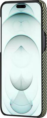 Чехол Fusion Weaving MagEZ Case 4 Magsafe для iPhone 15 Pro Max Rhapsody кевлар – фото 1