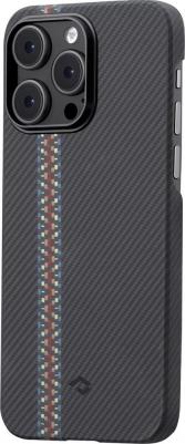 Чехол Fusion Weaving MagEZ Case 4 Magsafe для iPhone 15 Pro Max Rhapsody кевлар – фото 5
