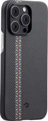 Чехол Fusion Weaving MagEZ Case 4 Magsafe для iPhone 15 Pro Max Rhapsody кевлар – фото 7