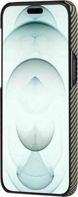 Чехол Fusion Weaving MagEZ Case 4 Magsafe для iPhone 15 Pro Overture кевлар – фото 8