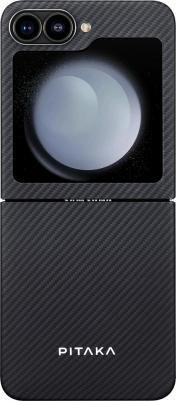 Чехол Fusion Weaving MagEZ Case 5 для Galaxy Z Flip6 черный – фото 4