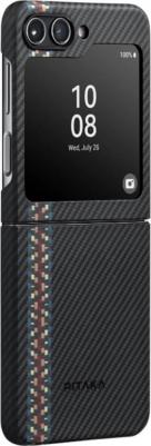 Чехол Fusion Weaving MagEZ для Samsung Galaxy Z Flip 5 Rhapsody кевлар – фото 6