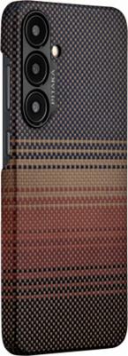 Чехол-крышка для Samsung S24 (FS2401), кевлар, сансет – фото 7