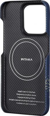 Чехол MagEZ Case 4 Magsafe для iPhone 15 Pro Max кевлар (KI1502PMYG) – фото 7