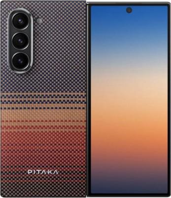 Чехол MagEZ Case 5 для Samsung Galaxy Z Fold 6 принт закат