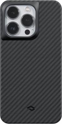 Чехол MagEZ Case Pro 3 для iPhone 14 Pro черно-серый кевлар (KI1401PP)